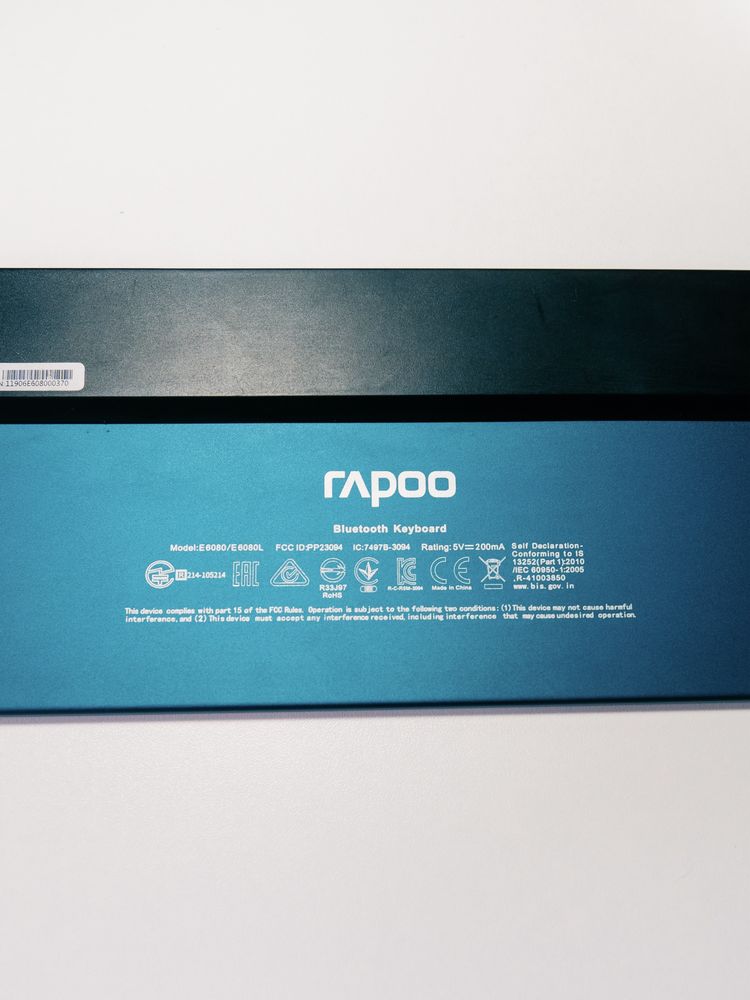 Клавиатура bluetooth rappo e6080