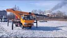 Услуги автовышки, аренда 27-30 метров АГП телескоп.