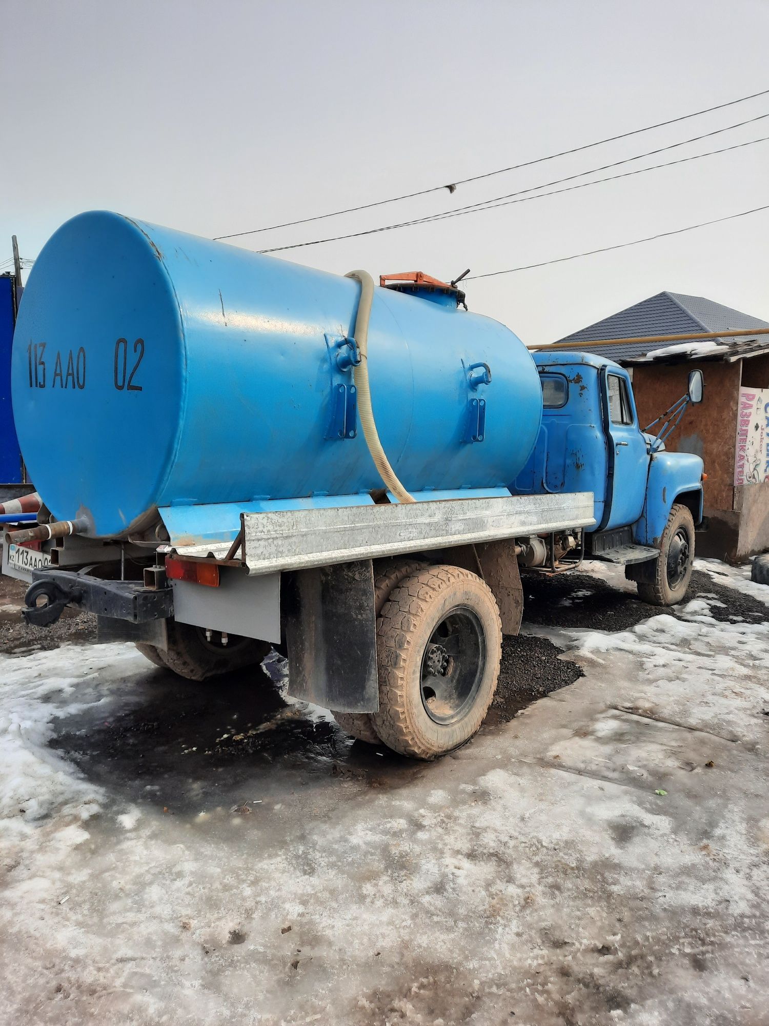 Услуги водовоза вездехода  Каскелен, долан, киз..