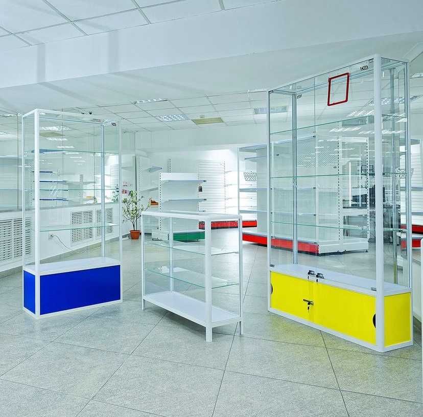 Прилавок витрина, витрина стеклянная, оборудование для магазина shvp