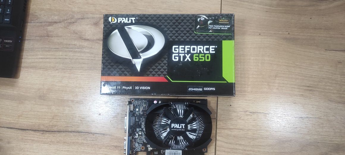 Видеокарта GTX650 2GB