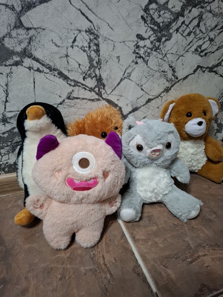 Игрушки детские мягкие