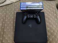 Продаю ps 4 slim, 1 тб