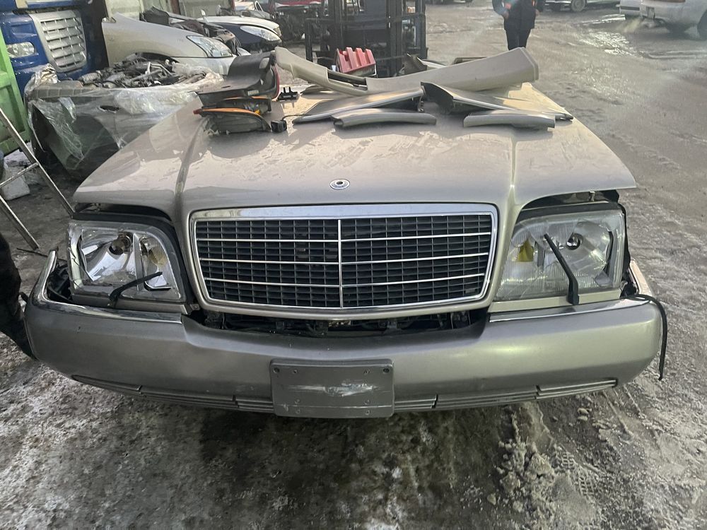 W140 кабан из США распил контракный двигатель акпп разбор бу