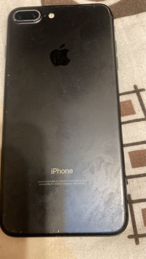 Iphone 7plus рабочее состояние 126 гб 100%аккум