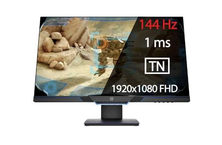 Монитор игровой HP 27" 27mx, 144Hz, 1920х1080, 1ms
