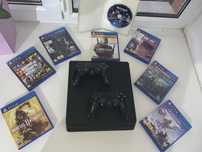 Продам sony playstation 4 slim 1tb в идеальном состояний