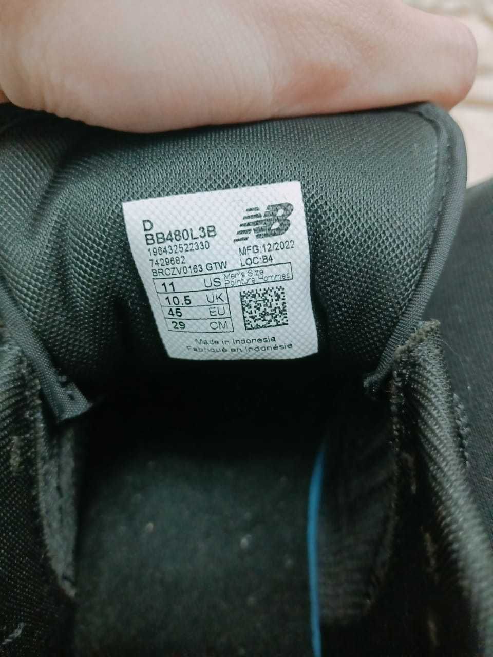 кеды мужские New Balance, новый,  оригинал