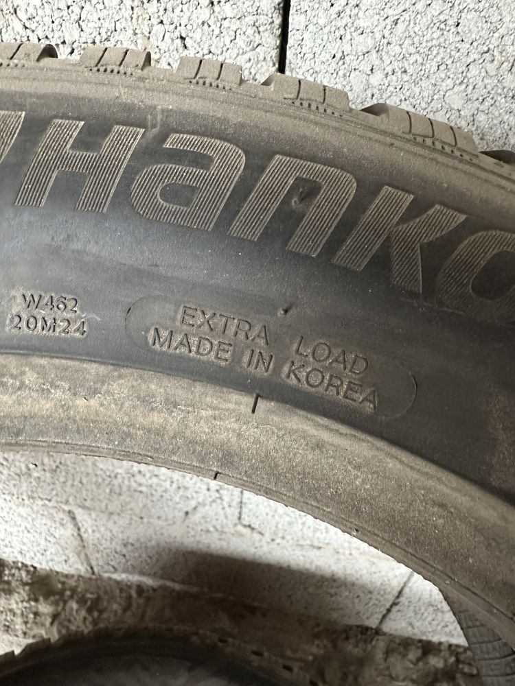Шины Hankok 4 шины бу почти новый.