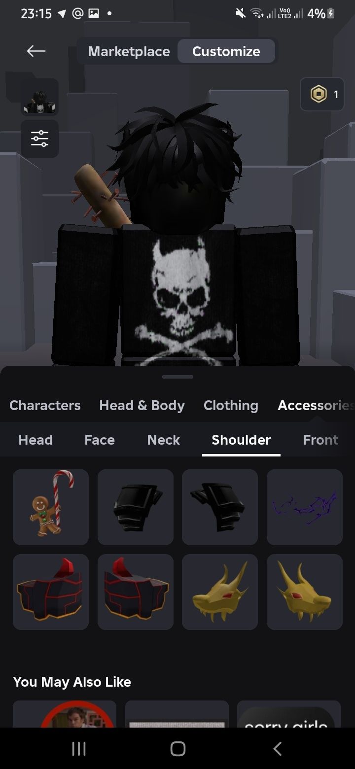 Аккаунт roblox жирный