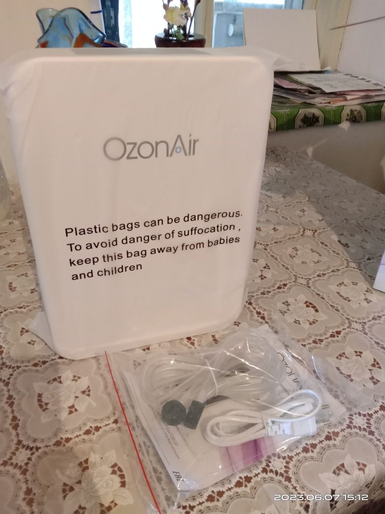 срочно продам озонатор для воздуха и воды OzonAir OZ-7