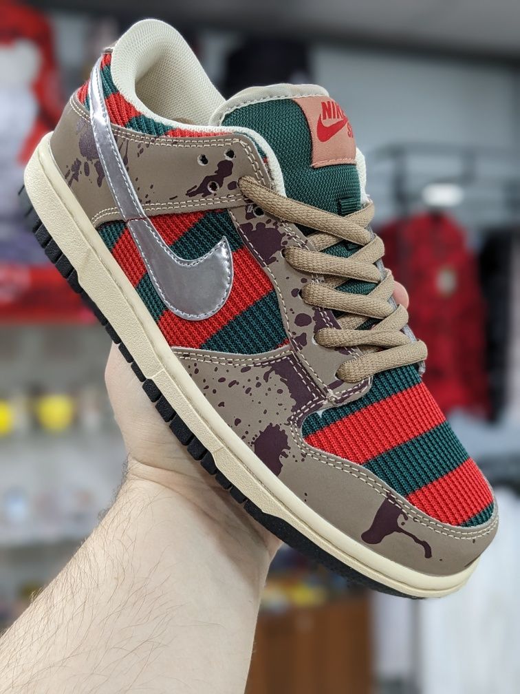 Кроссовки Nike SB Dunk Low Freddy Krueger