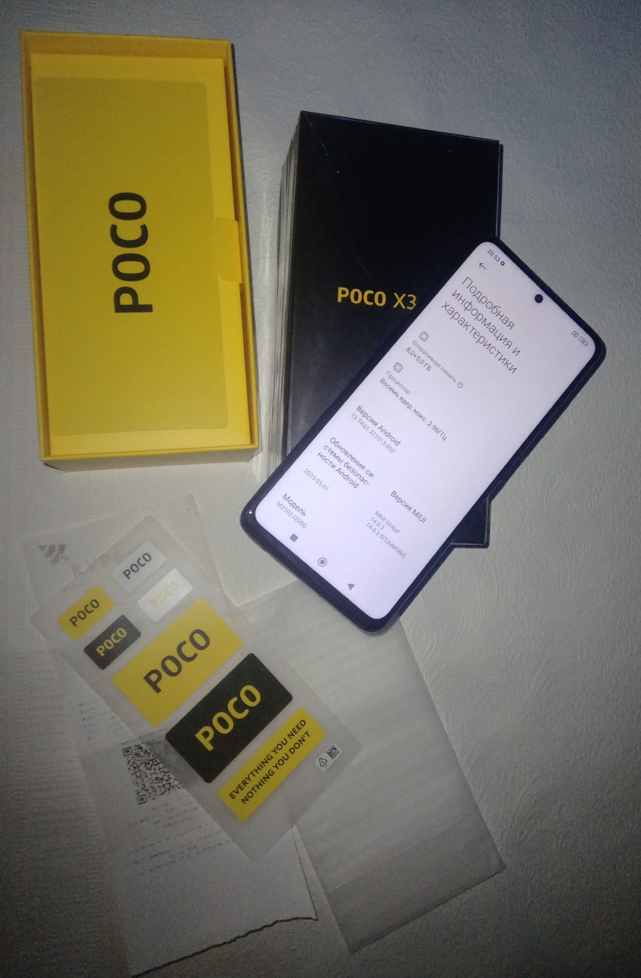 POCO X3 Pro c NFC 13+256 гб.