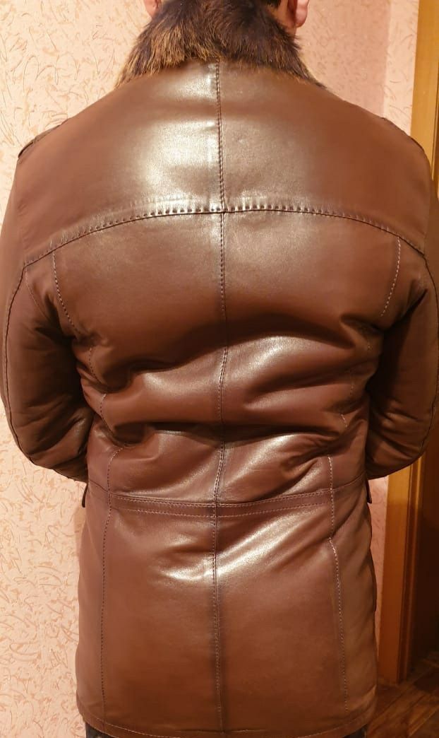 Продам дублёнку из натуральной кожи