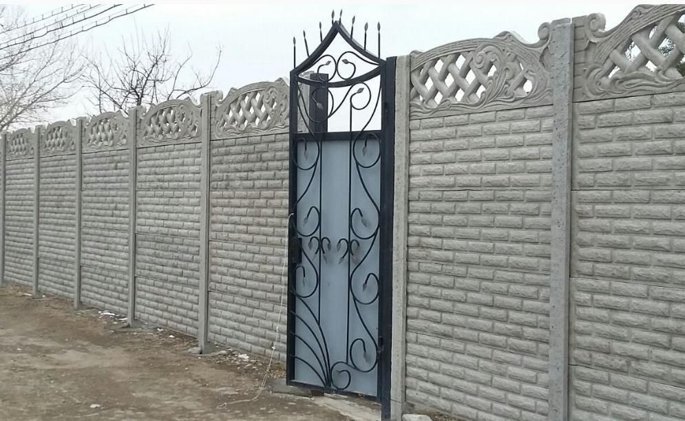 Еврозабор и Ворота, с установкой и без установки