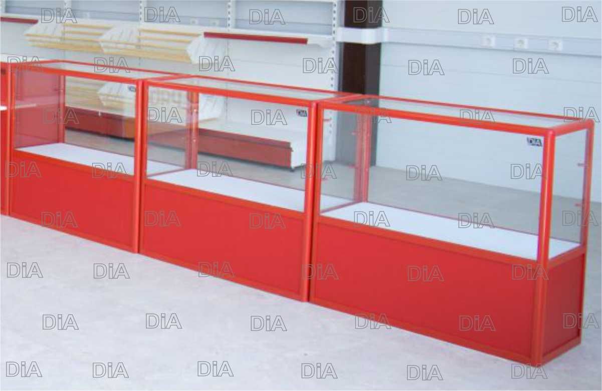 Прилавок торговый из профиля и стекла, Акция,витрина,для магазина aspr