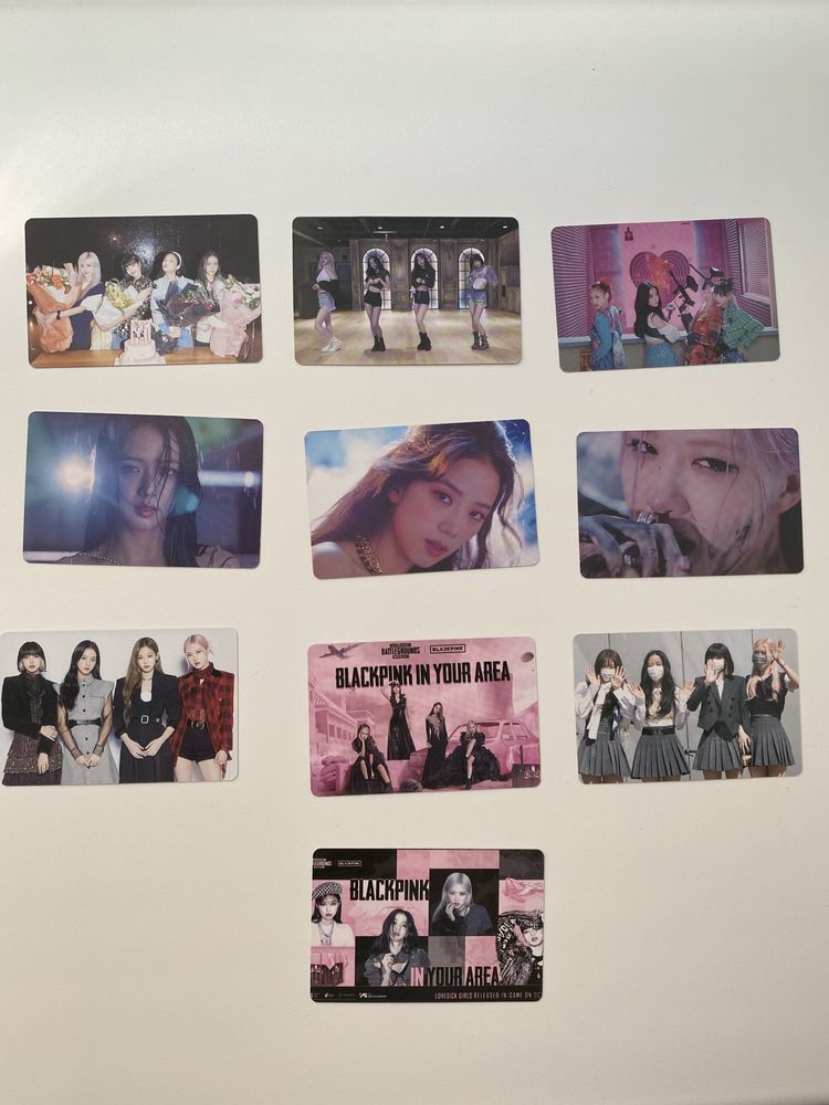 Карточки Blackpink (k-pop)