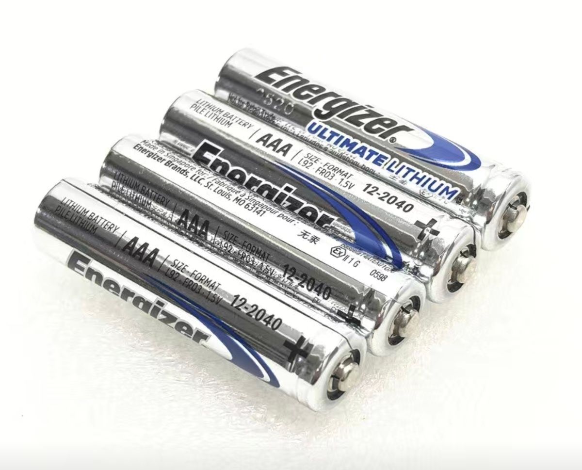 Батарейки Energizer ААА Lithium  для спутниковых GPS трекеров батарейк