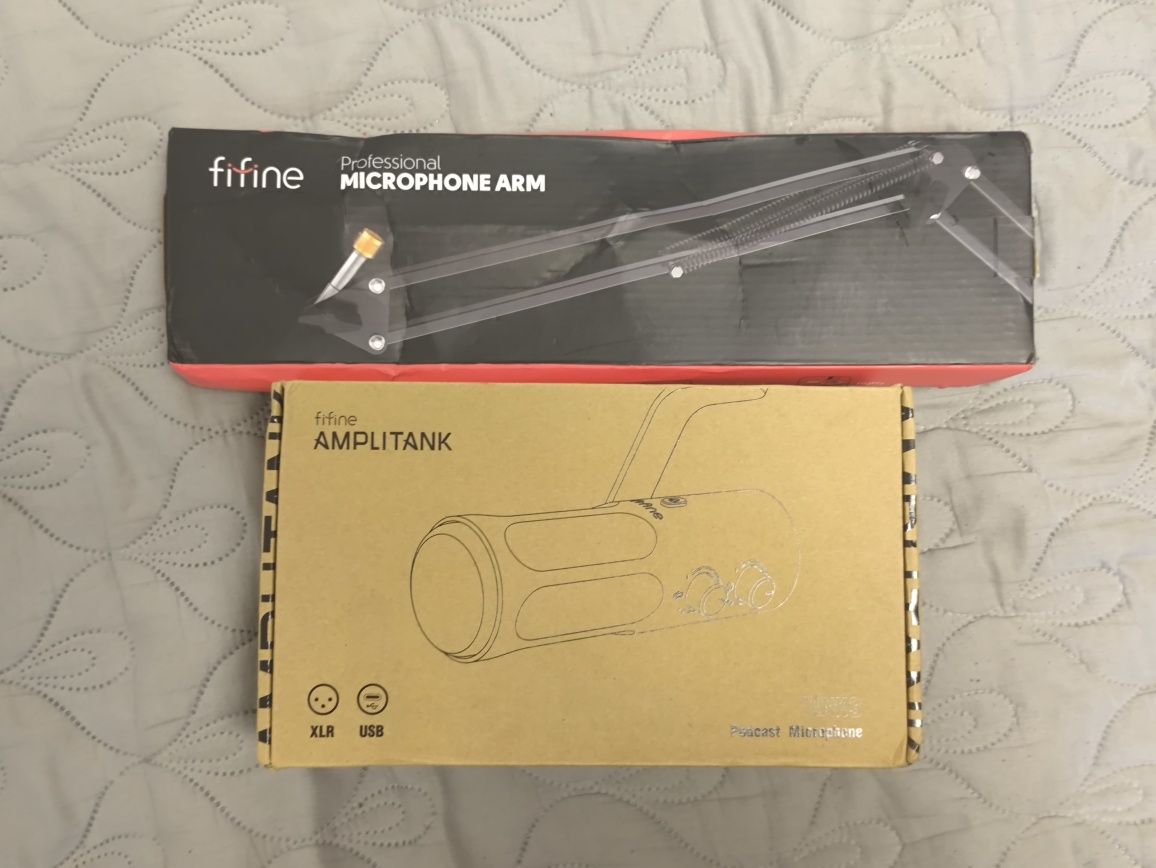 Микрофон Fifine tank 3 для стримов, записей видео и подкастов!