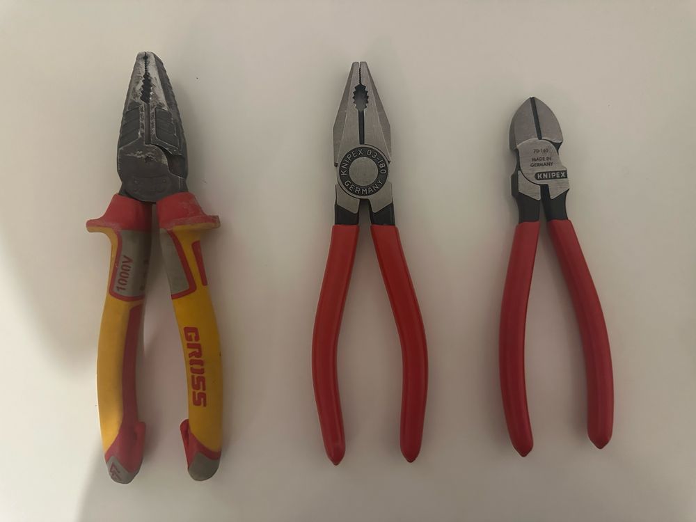 Плоскогубцы и бокорезы Knipex/Gross