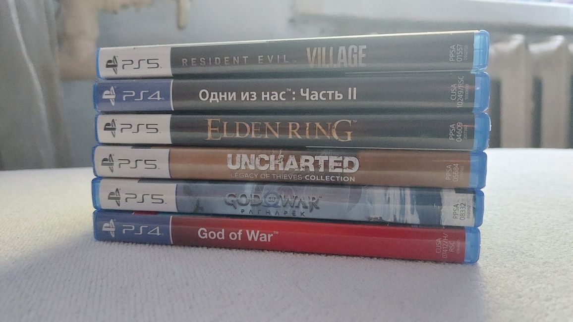 Диски на PS4 И PS5
