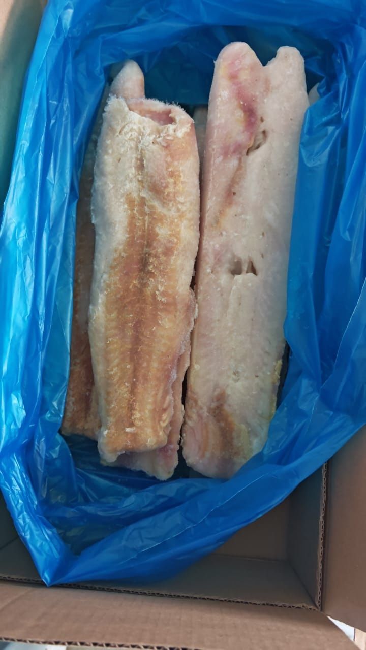 Филе щуки и сома коробками