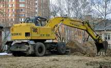 Продам экскаватор колесный