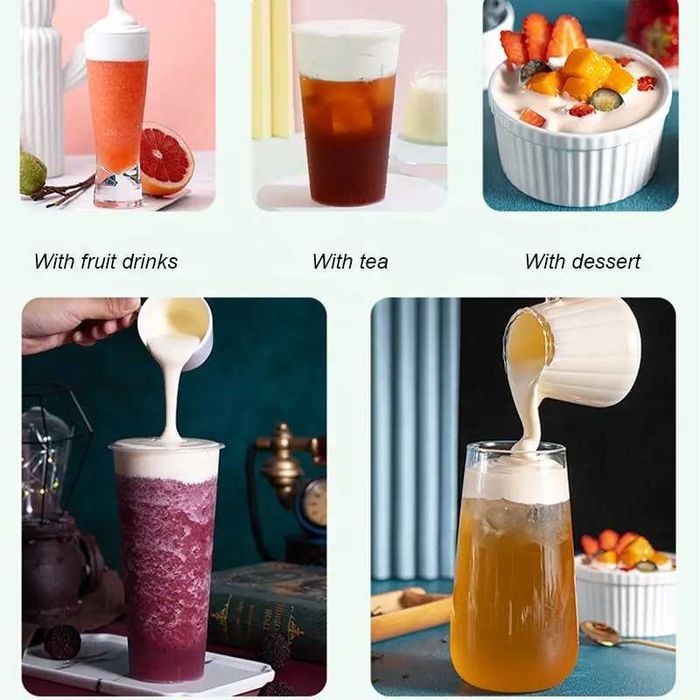 Пудра для сливочной шапки 800 г — для чая и bubble tea тапиоковый чай