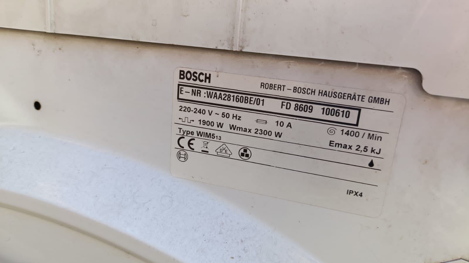 Продам стиральную машину BOSCH