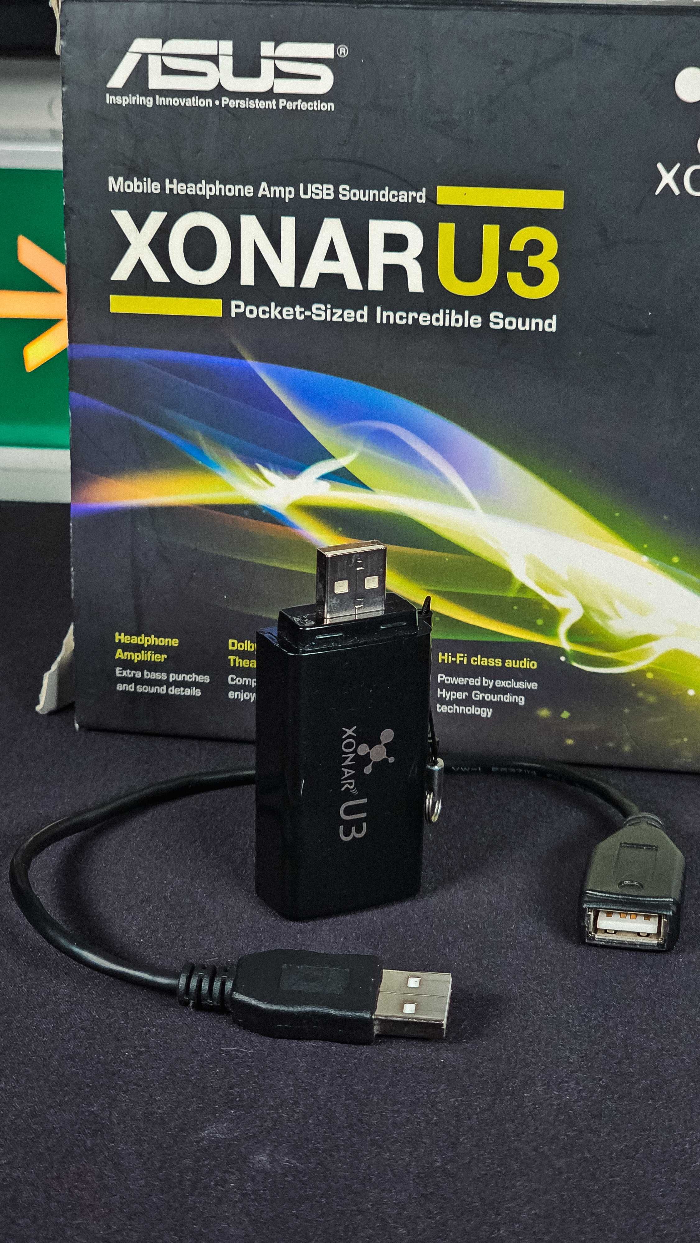 Внешняя звуковая карта ASUS Xonar U3