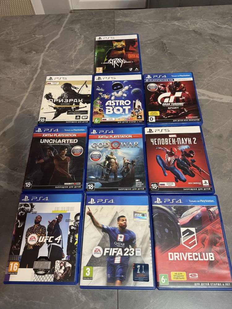 Диски на ps4 ps5