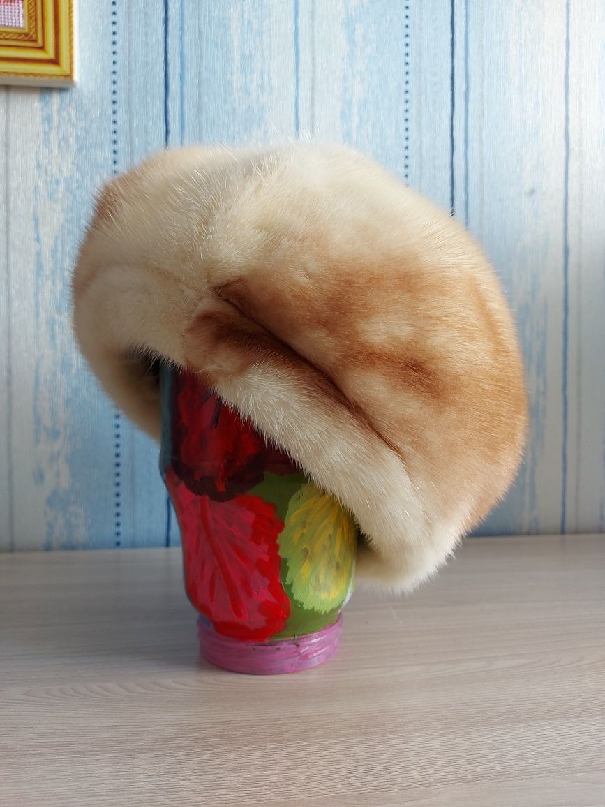 Новый норковый берет.
