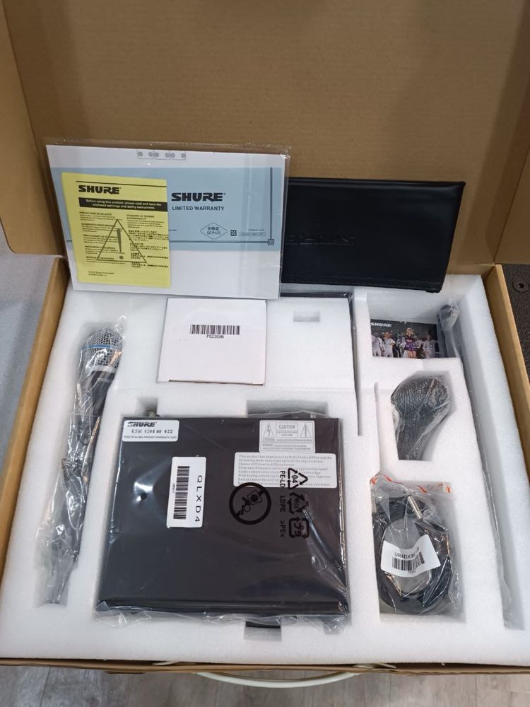 Микрафоны SHURE SLXD 24, SLXD, QLXD-4