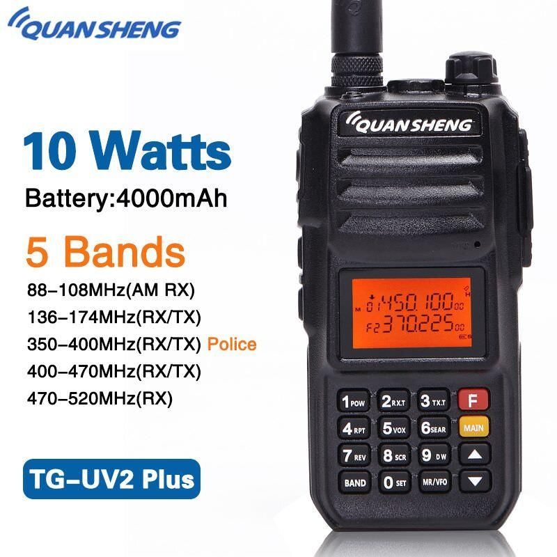 Рация Quansheng TG-UV2 PLUS 10W супергетеродин