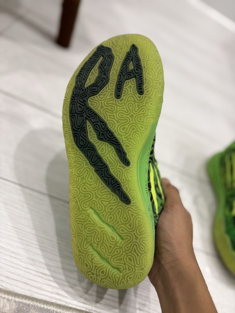 Кроссовки PUMA MB.01 Rick and Morty Green (LaMelo Ball)