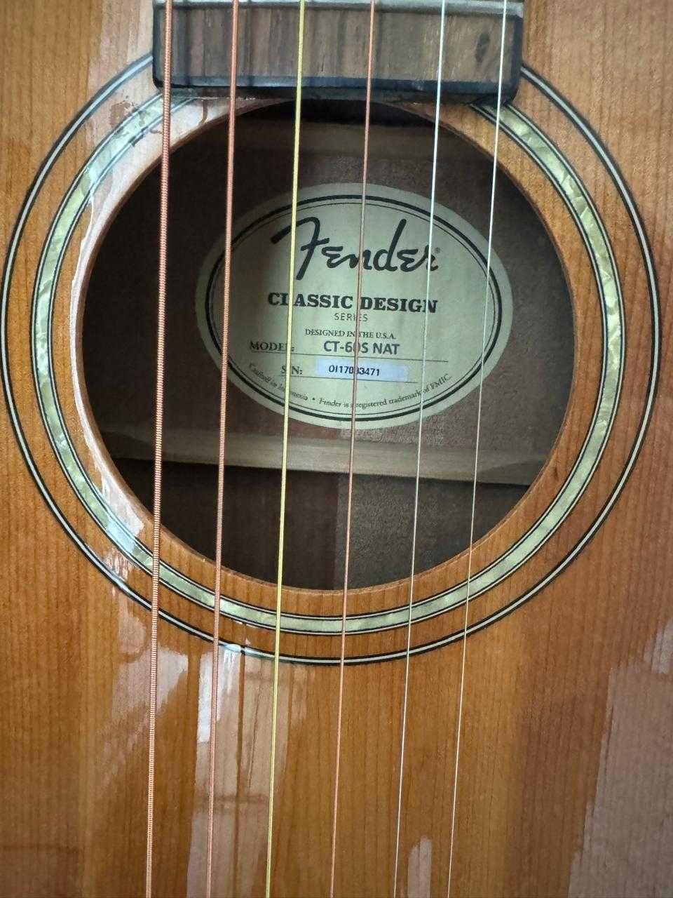 Акустическая гитара FENDER CT-60S NAT