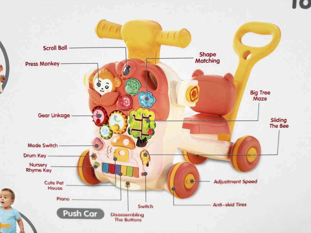Baby multifunction walker(Толокар)