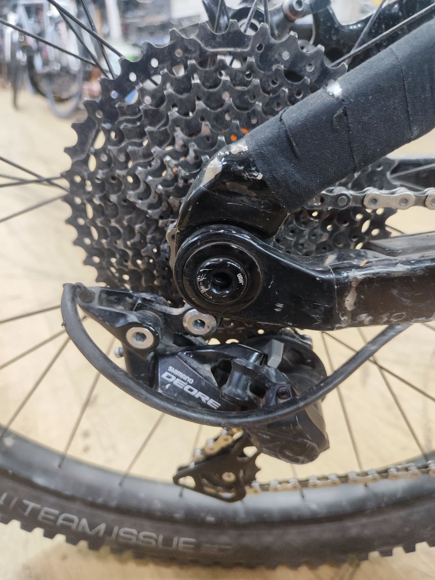 Переключатель shimano deore m615 и кассета sunrace 10sp