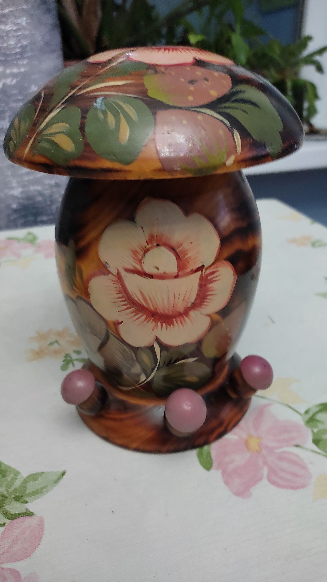 Копилка из дерева
