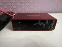 Продам звукосниматель focusrite scarlett solo
