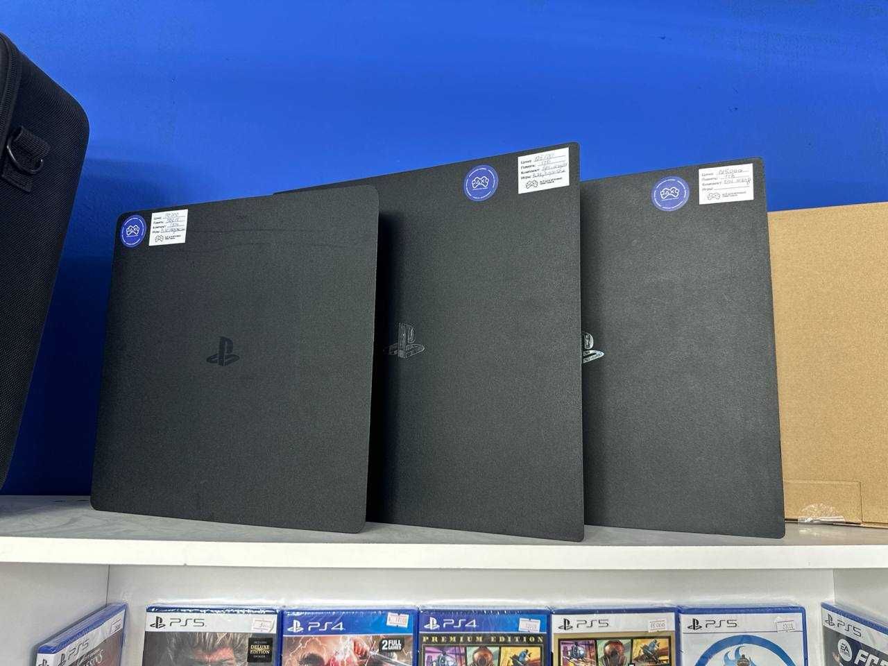 Playstation 4 Slim 500 гб с гарантией (игры в подарок)