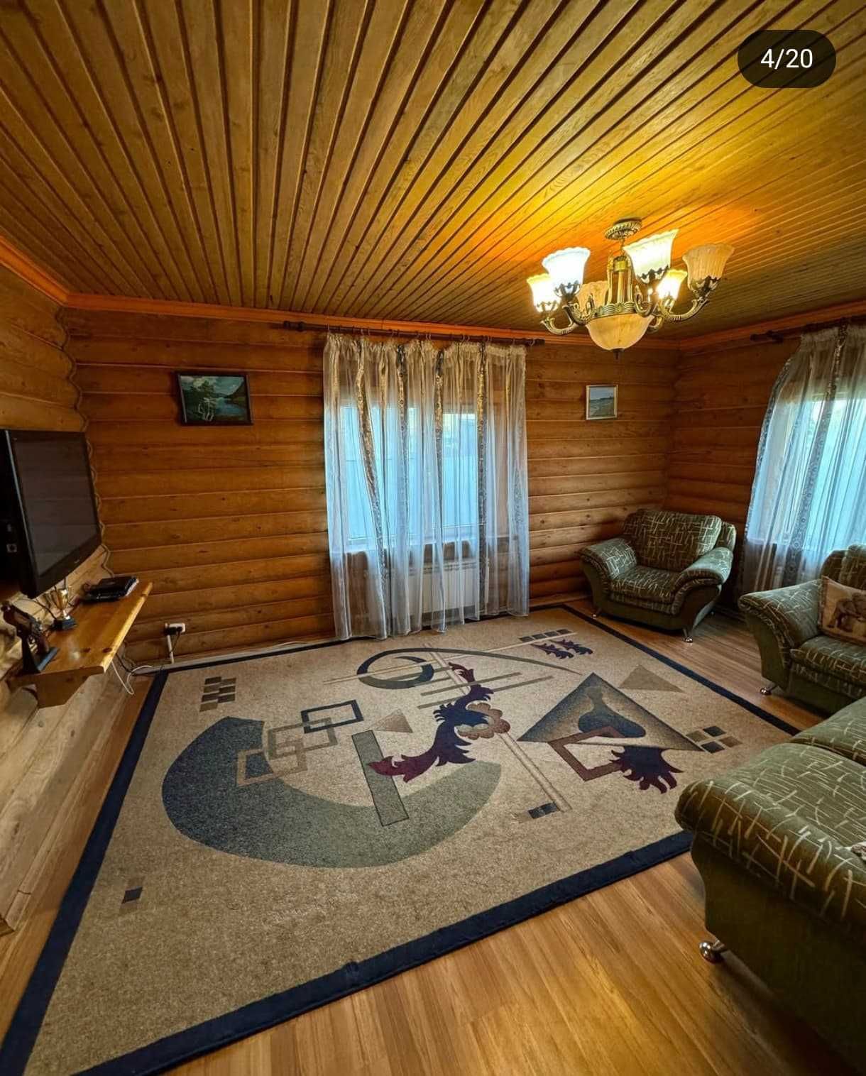 Дом в аренду со сруба, посуточно Щучинск-Боровое