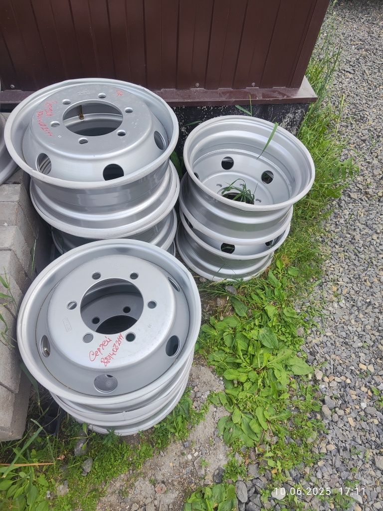 Диски 17.5 грузовые, Мерседес 814 817