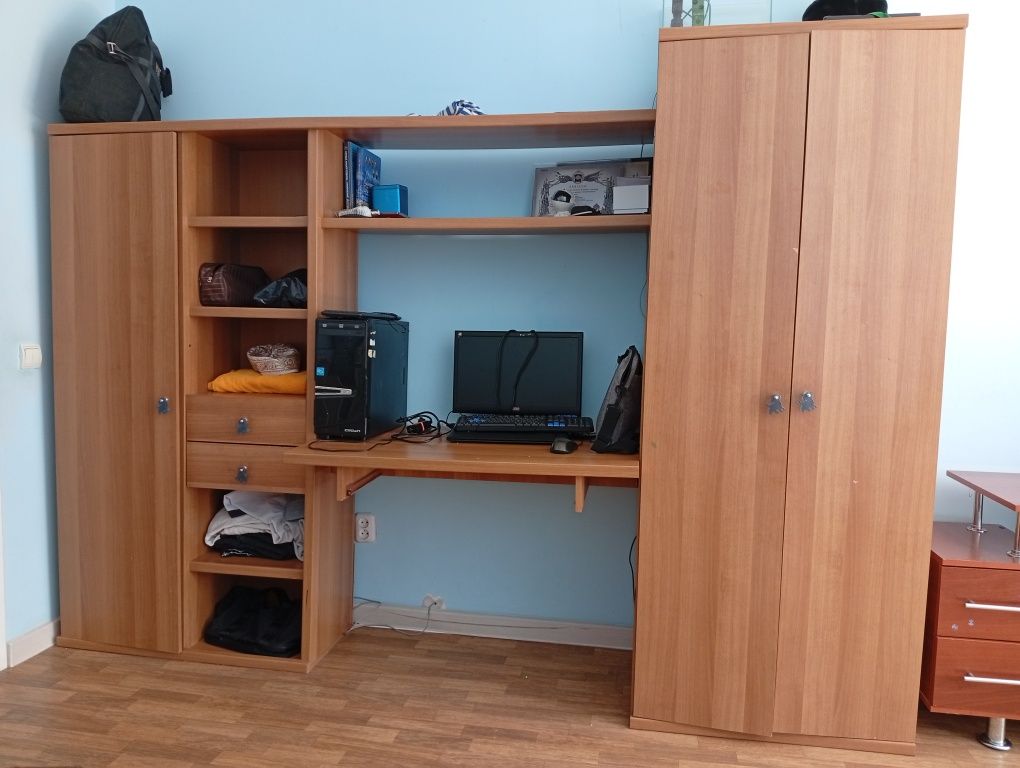 Продается, морозилка, шкаф, коляска, тумбочка, две двери.