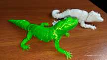 Flexi - подвижная 3D-игрушка, Гикон - Ящерица