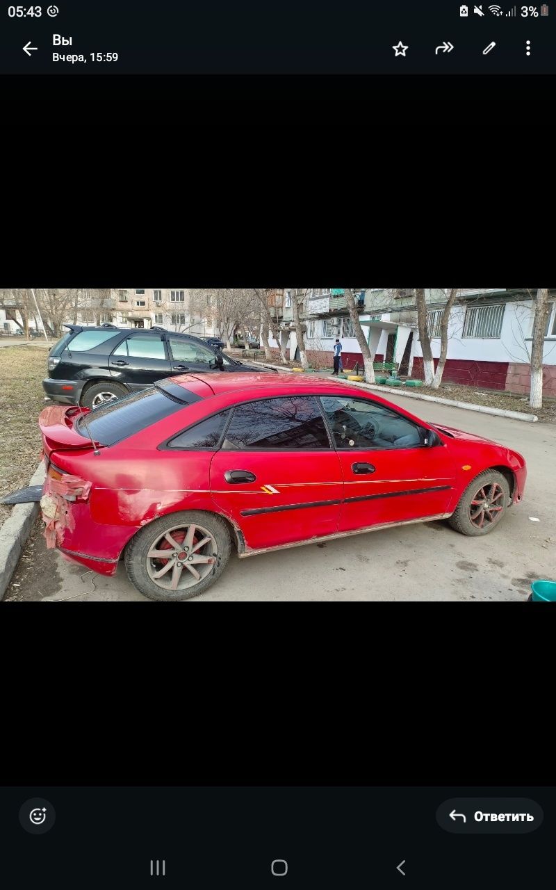РАЗБОР МАЗДА 323на зпчастт