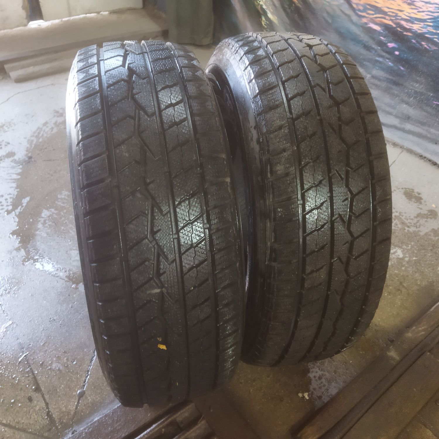 Шины зимние липучка 265/70/r16 б/у