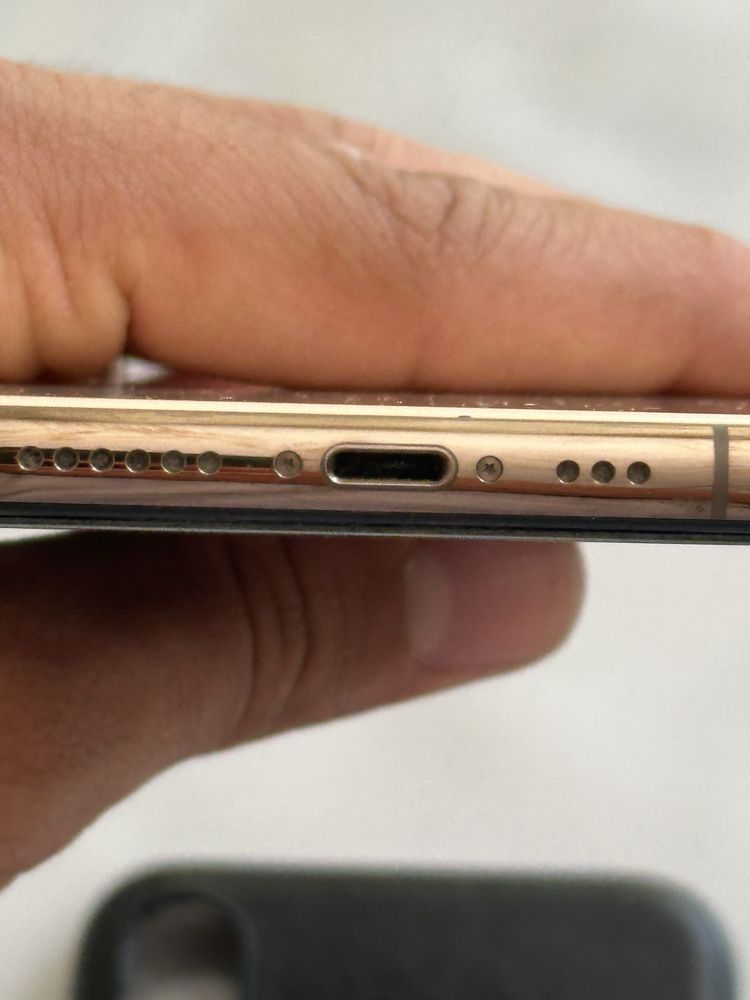 iPhone Xs Gold айфон хс золотой идеал без минусов