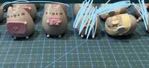 Pusheen Пусшен киндер сюрприз пиглетт