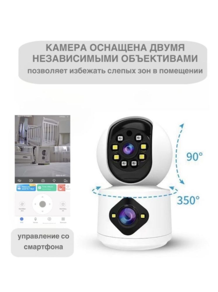 Хит сезона! Камера видео наблюдения! Онлайн камера! Вайфай камера